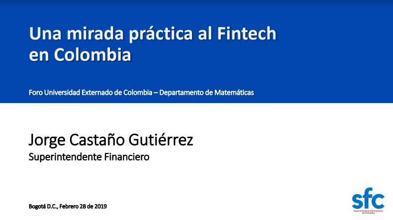 Una mirada práctica al Fintech en Colombia
