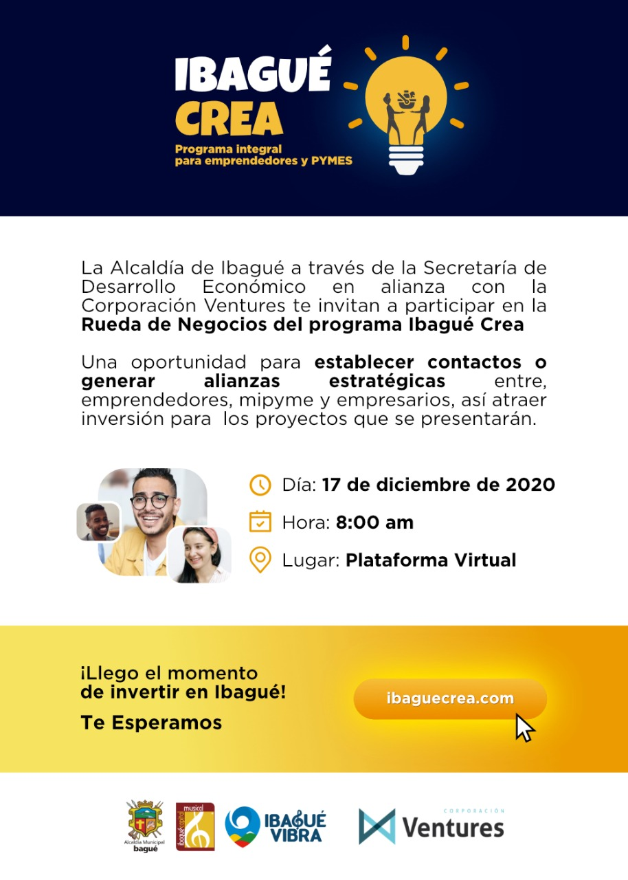 Rueda de Negocios - Ibague Crea