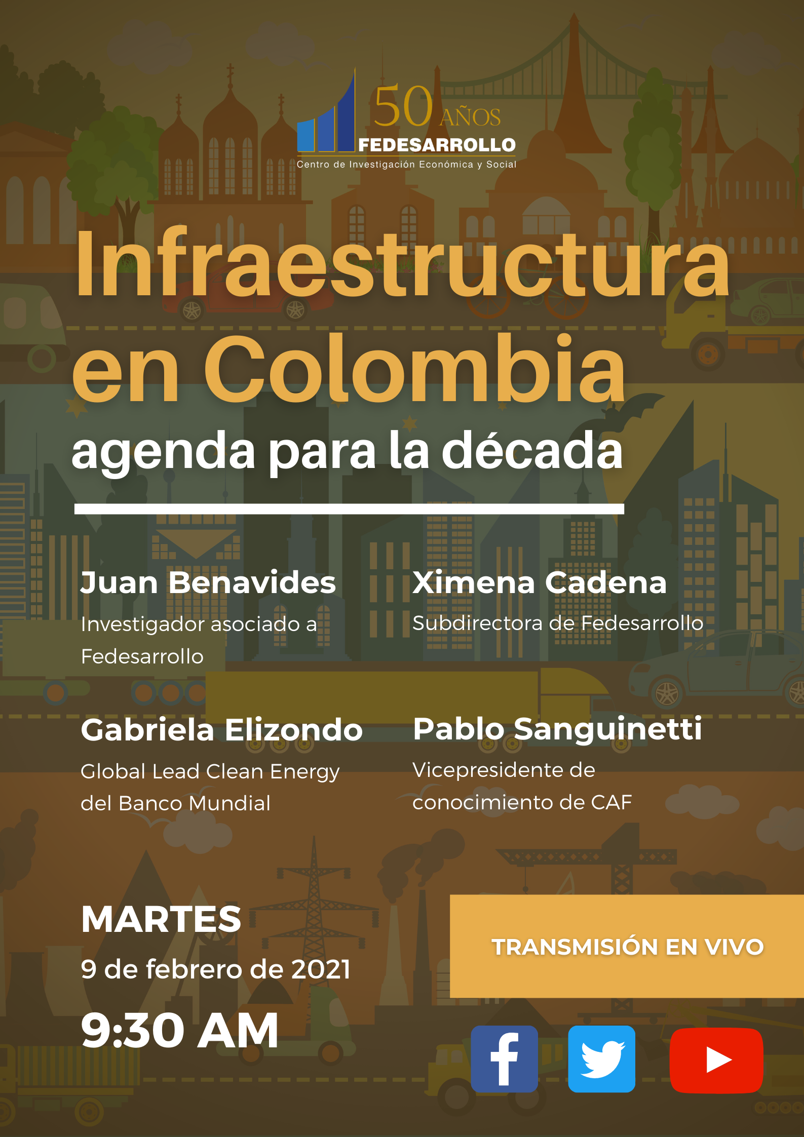 Infraestructura en Colombia: agenda para la década