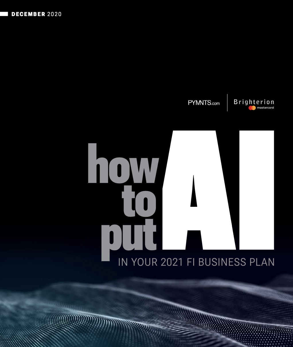 The How To Put AI In Your 2021 FI Business Plan