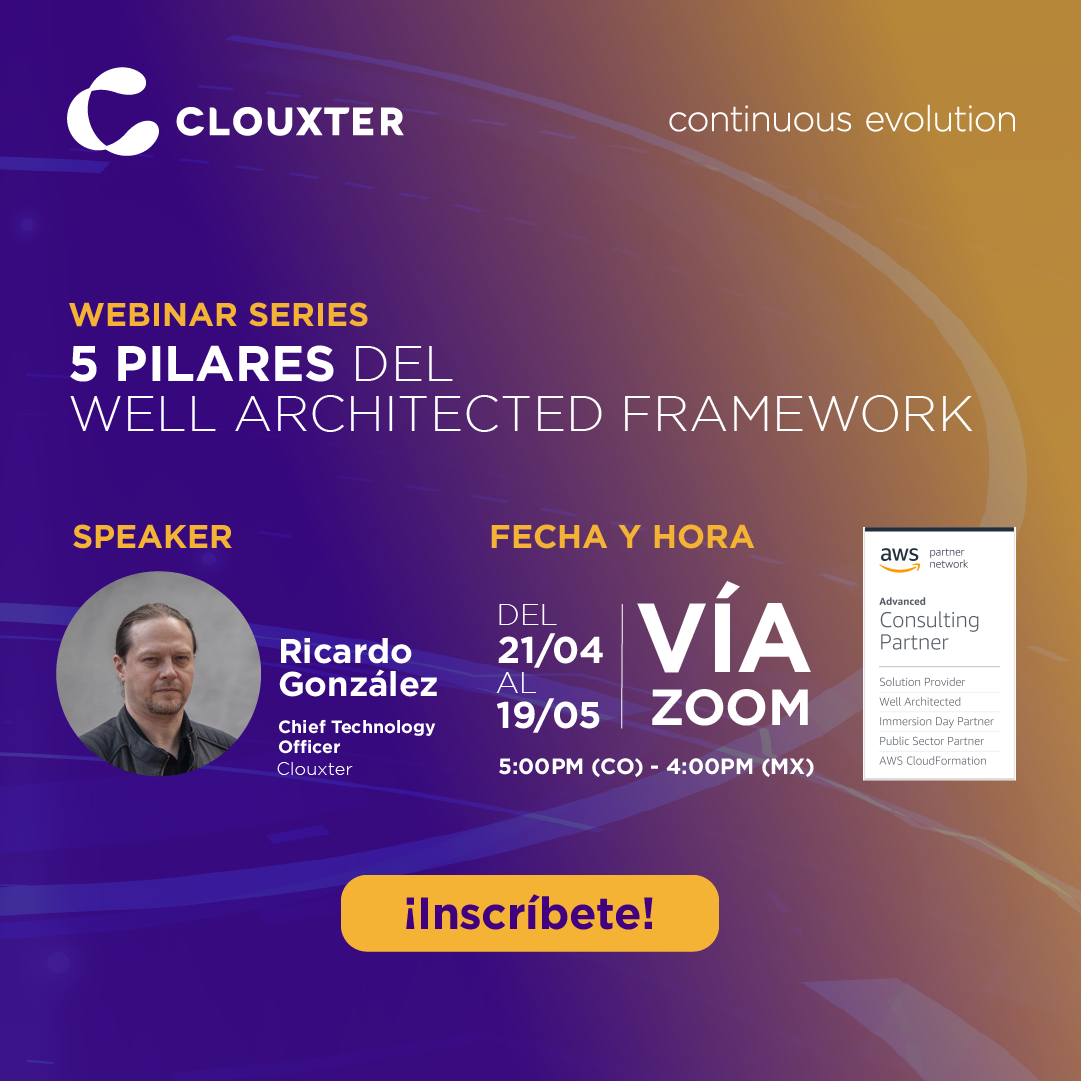 Webinar Series: 5 Pilares del Well-Architected Framework